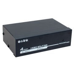 4 PORT 250 MHZ  MONİTÖR ÇOKLAYICI VGA SPLITTER DAĞITICI SL-2504 (4944)