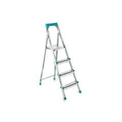 3+1BASAMAKLI METAL MERDİVEN Y: 82CM - 120KG.TAŞIMA KAPASİTESİ (4944)
