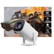 Max Mini Beyaz Taşınabilir Retro Video Konsolu Android Akıllı Projektör Projeksiyon P30
