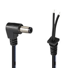 YERLİ ÜRETİM NOTEBOOK ADAPTÖRÜ 1.2 METRE L TİP JACKLI KABLO 5.5*1.7 (4944)