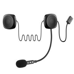 BLUETOOTHLU ŞARJLI KASK İÇİ MOTOSİKLET HOPARLÖR VE MİKROFON SETİ (4944)