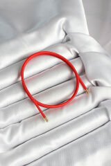 Mıknatıslı Kırmızı Renk Sarmal Kadın Bileklik - TJ-BB6976