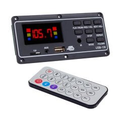 MAGICVOICE MV-15949 USB-130 USB/SD/MIC/AUX/BLUETOOTH KUMANDALI EKRANLI OTO TEYP ÇEVİRİCİ DİJİTAL PLAYER BOARD (4944)