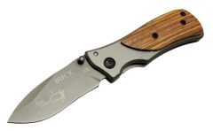 Buck Family X35 Kahverengi Kamp Çakı 15cm- Manuel, Ahşap Sap