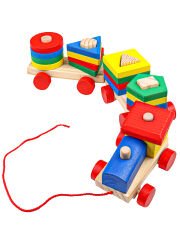 Ahşap Tren 22 Parça