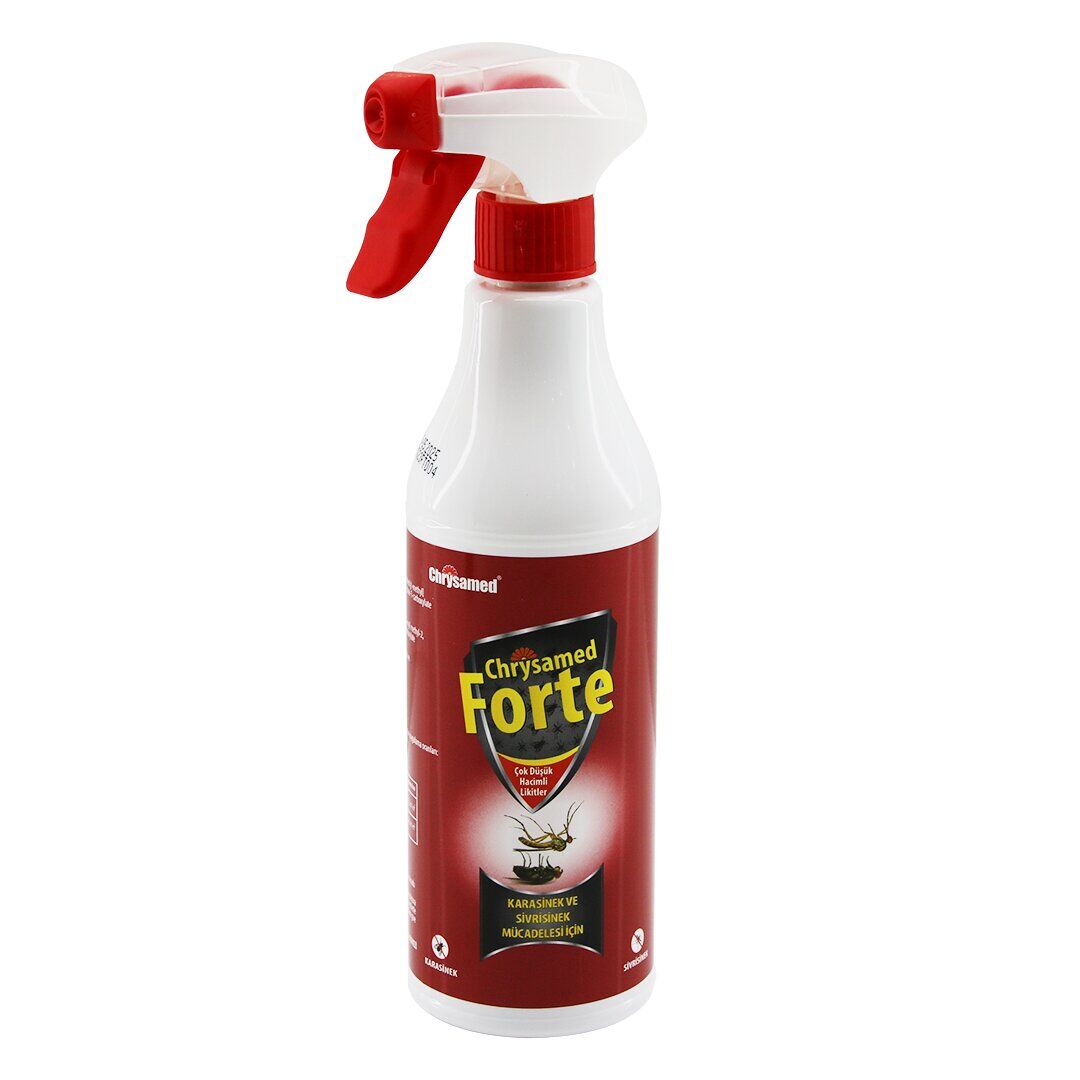 CHRYSAMED FORTE SIVI BÖCEK İLAÇ SPREY 500ML KARASİNEK - SİVRİSİNEK (4944)