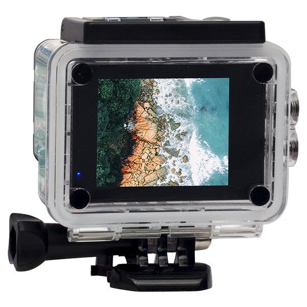 DİJİTAL 1080P 2 LCD EKRANLI HD SUYA DAYANIKLI AKSİYON KAMERA (4944)