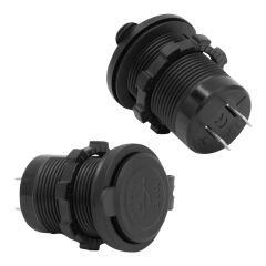 IC-266C PANO TİPİ USB 8-32V GİRİŞ 5V 1A / 5V 2.1A ÇIKIŞ KULAKSIZ 30MM USB (4944)