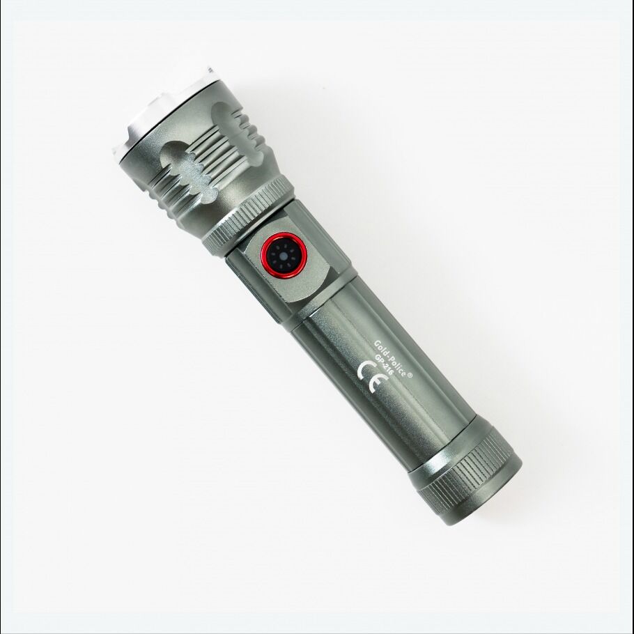 Şarjlı El Feneri Güçlü TG LED 2000 Lümen GP216