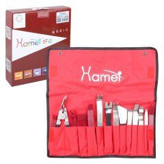 ARAÇ İÇİ SES SİSTEMİ SÖKME - LASTİK SÖKME -  KAPI DÜZELTME ÇIKARMA SETİ (14 FARKLI APARAT) (4944)