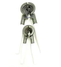 2 PARÇA  SET METAL FINDIK - CEVİZ KIRACAK BEYAZ SAPLI (4944)