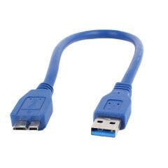 USB 3.0 MAVİ 30 CM DATA MICRO USB KABLOSU (4944)