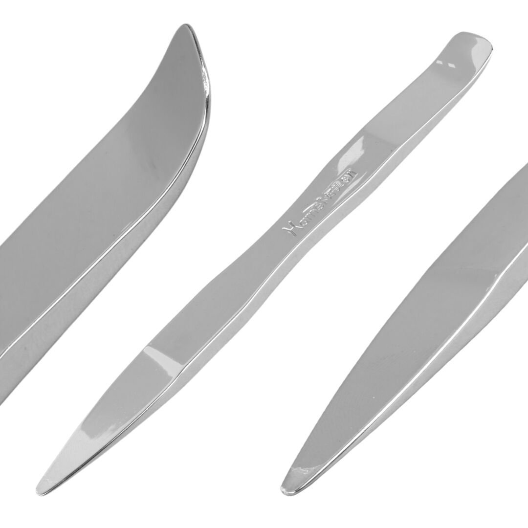 ARAÇ İÇİ SES SİSTEMİ SÖKME LEVYESİ KROM KAPLAMA ÇELİK (5X170MM) (4944)
