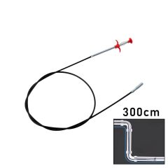 300CM YAYLI - KISKAÇ LAVABO - GİDER VB.TEMİZLEME - ÇOK AMAÇLI ÇUBUK (4944)
