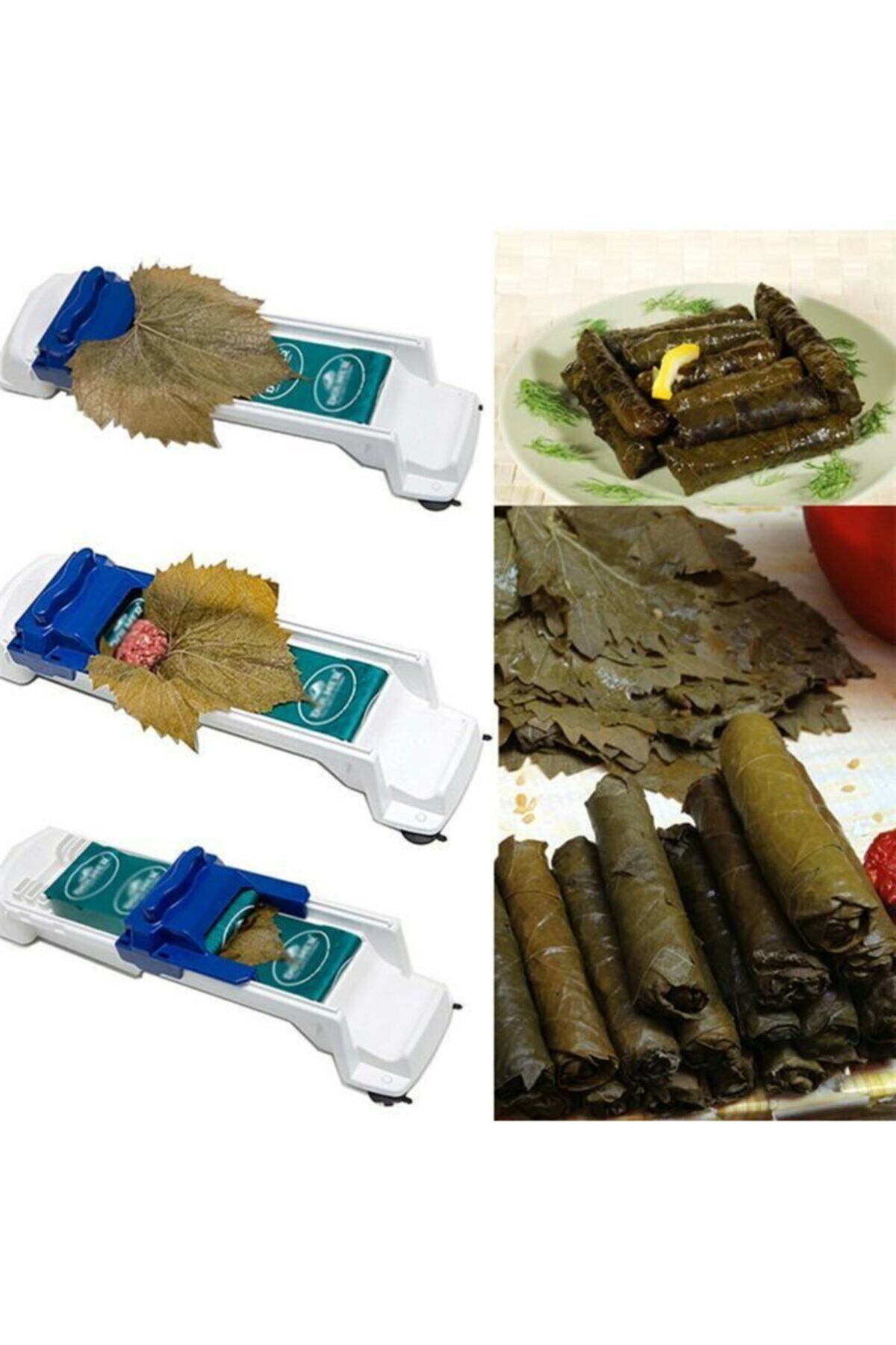 3 Kademeli Kalınlık Ayarlı Pratik Yaprak Sarma Makinesi (4944)