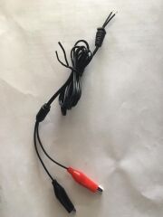 YERLİ ÜRETİM 1.2 METRE KROKODİL UÇLU YEDEK ADAPTÖR KABLOSU (4944)
