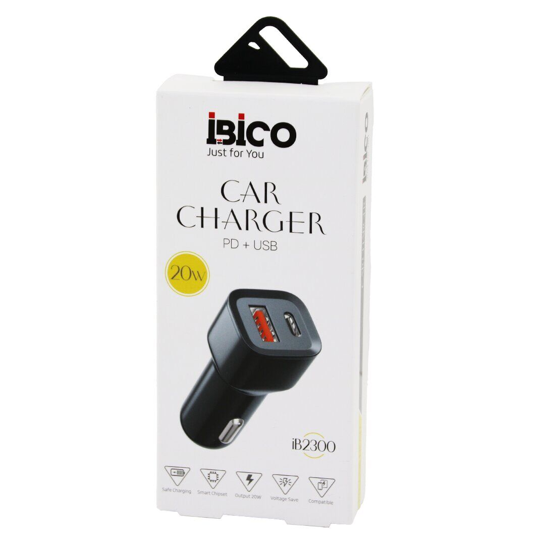 CAR CHARGER PD + USB OTO - ARAÇ ÇAKMAKLIK ŞARJ BAŞLIK 3.0 A 20W (4944)