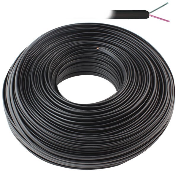 TELEFON KABLOSU 2Lİ SİYAH FLAT KÖKEN 100 METRE POWERMASTER (4944)