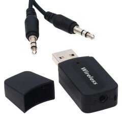 3.5 JACK USB TO WIRELESS AUX MUSIC RECEIVER(ÇEVİRİCİ) (4944)
