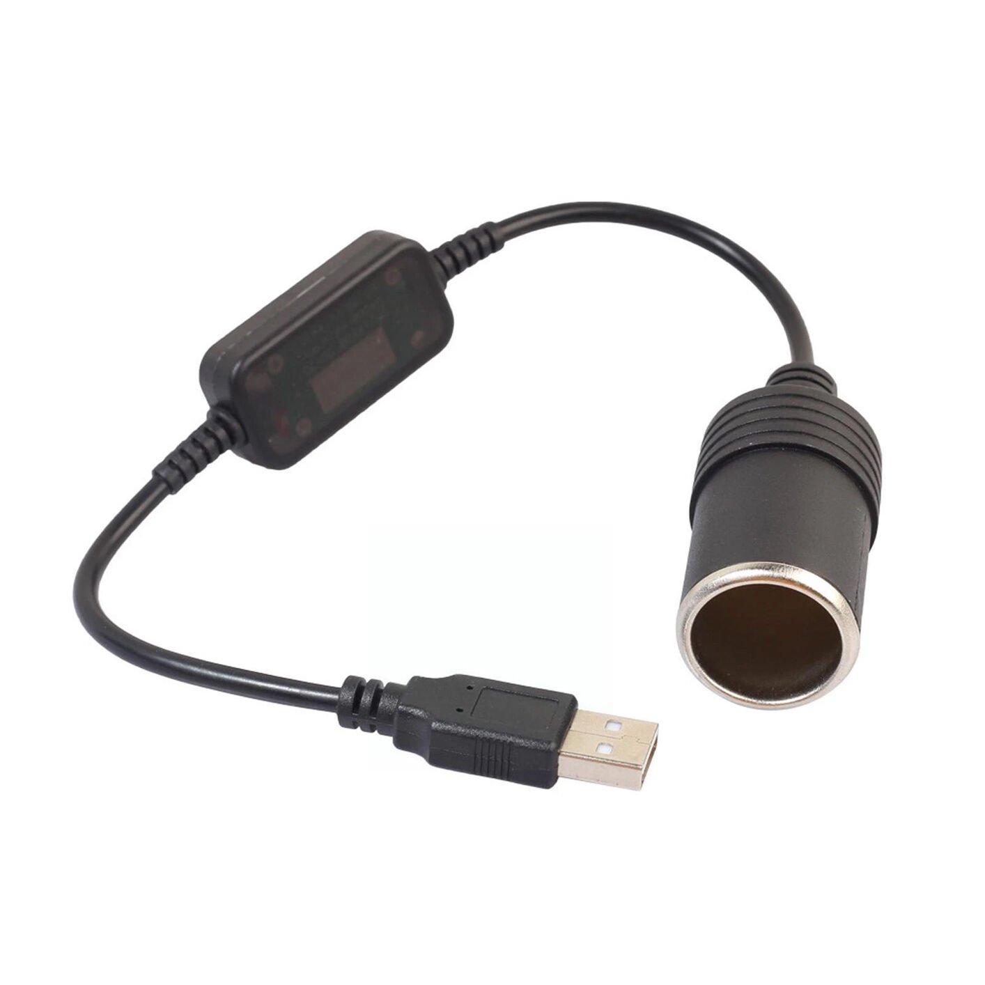 USB 2.0 5 VOLT - 2 AMPER TO 12 VOLT - 0.8 AMPER ÇAKMAK FİŞİ DİŞİ ÇEVİRİCİ (4944)