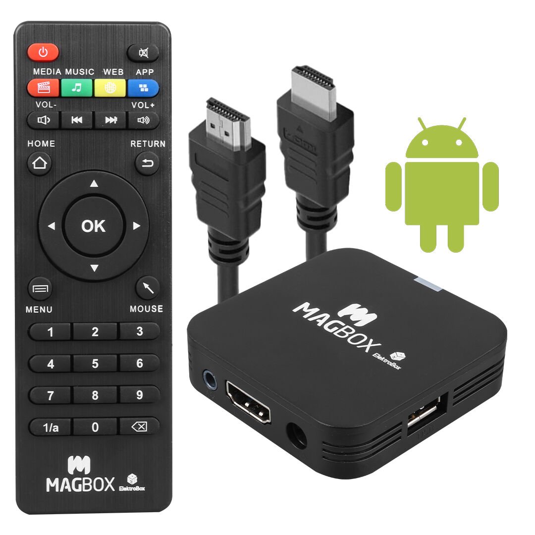 MAGBOX ELECTROBOX 2 GB RAM H313 İŞLEMCİ 16 GB HDD 4K ULTRA HD ANDROID BOX (ANDROID 10) (4944)