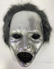 Gri Saçlı Plastik Michael Myers Maskesi 26x17 cm