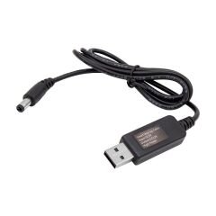 USB TO DC 5.5*2.5MM UÇLU 12 VOLT - 1 AMPER 5 VOLT TO 12 VOLT ÇEVİRİCİ ADAPTÖR (4944)