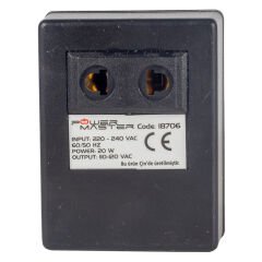 220V-110V 20VA AC/AC DÖNÜŞTÜRÜCÜ TRANSFORMATÖR (4944)