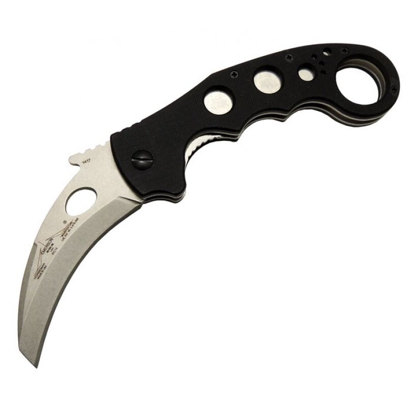 Böker Emerson 1417 Siyah Karambit Kamp Çakı 20cm - Manuel, Kutulu