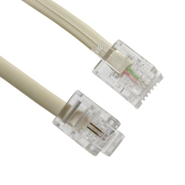 TELEFON HAT KABLOSU HAZIR 6P/2C 25 METRE KREM (4944)