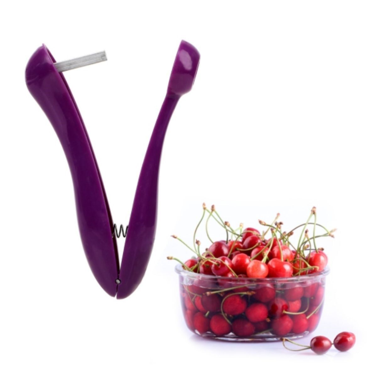 Pratik Kolay Zeytin ve Vişne Çekirdeği Çıkarma Aleti Aparatı (4944)