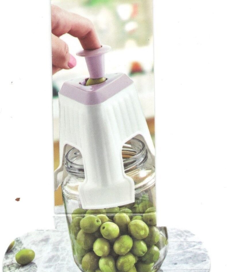 Zeytin Çizme Aparatı - Kesme Makinesi - Parmaklık Hediyeli (4944)