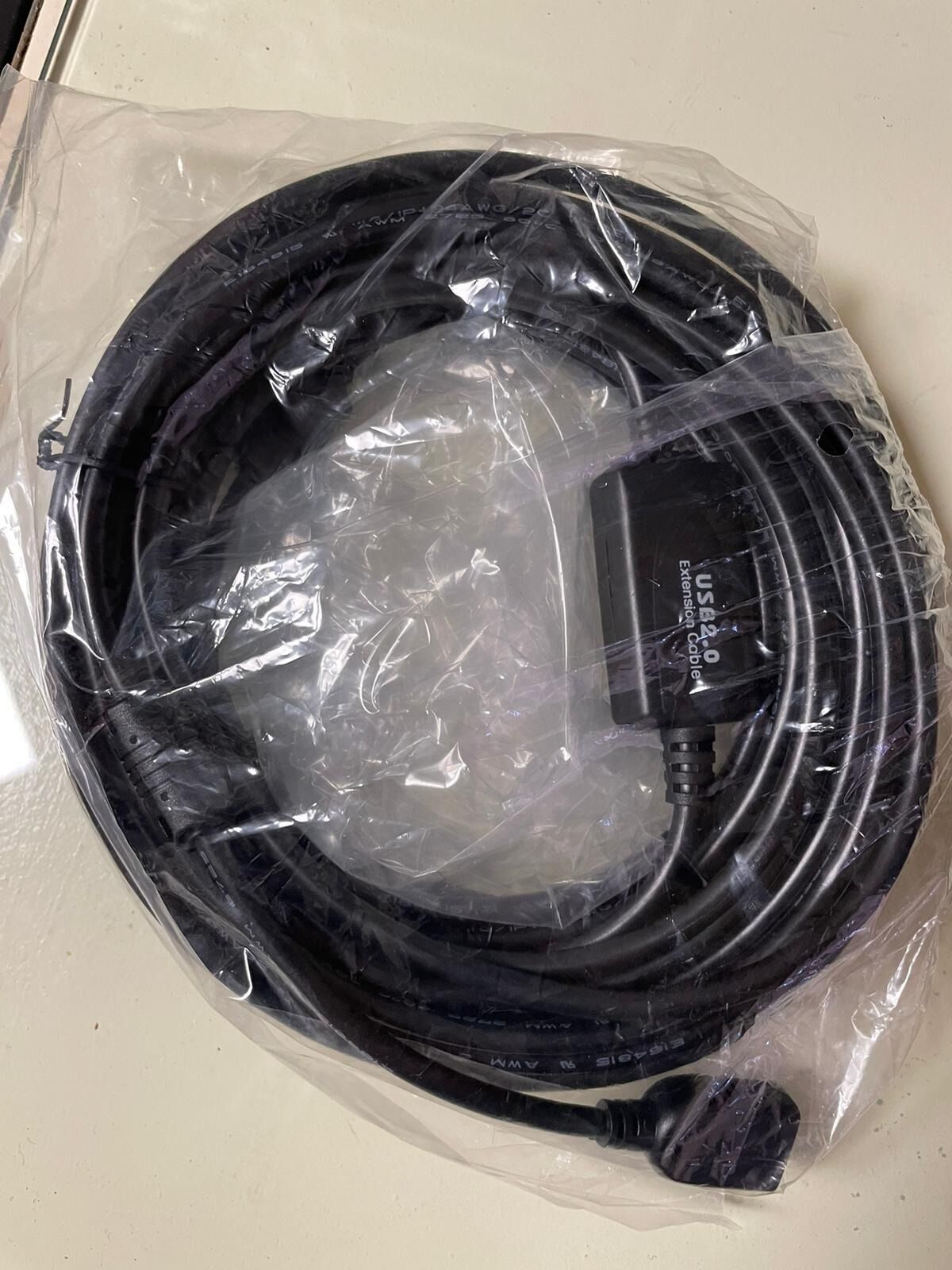 USB 2.0 SİYAH CHİPSET 10 METRE USB UZATMA KABLOSU (4944)