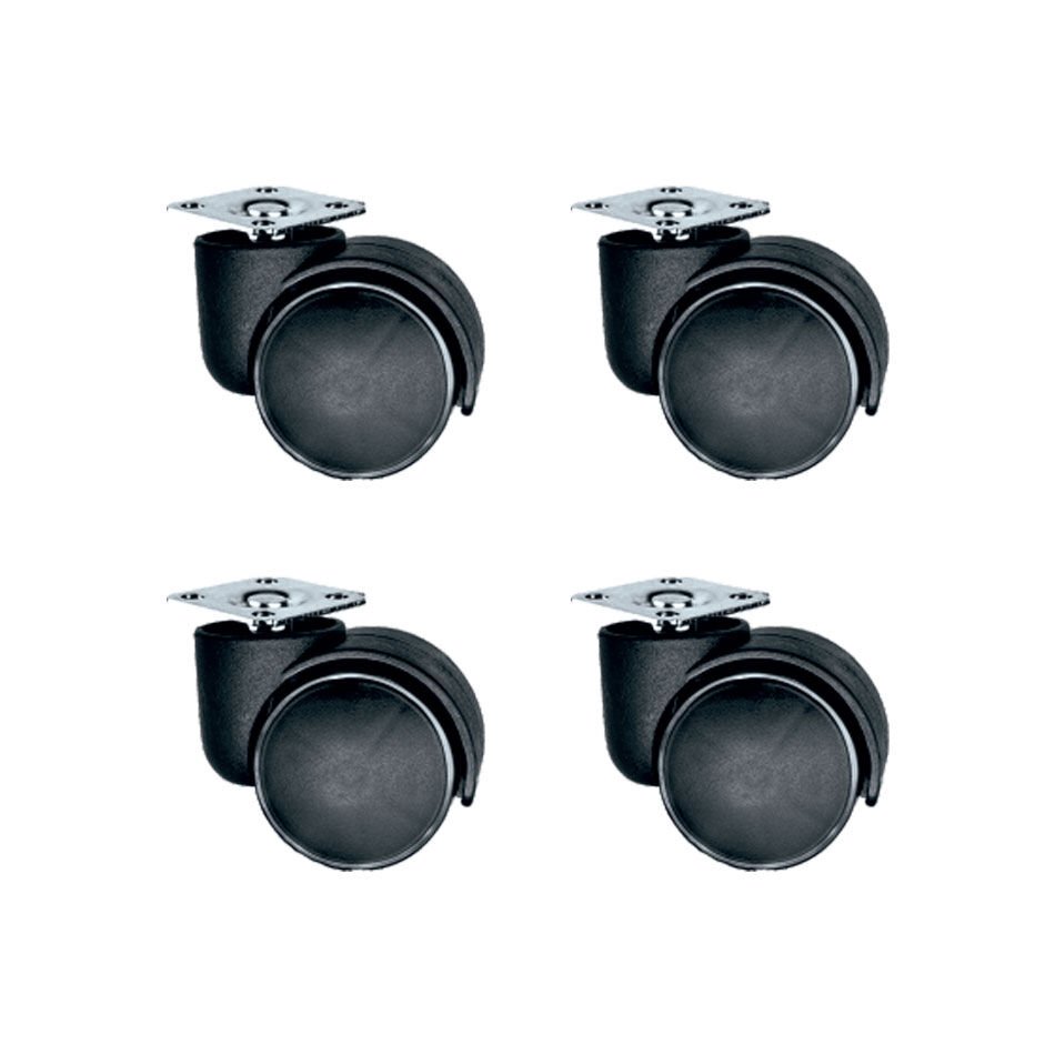 Bürosit Plastik Tablalı Teker - 50MM HKS151 - 4 Adet