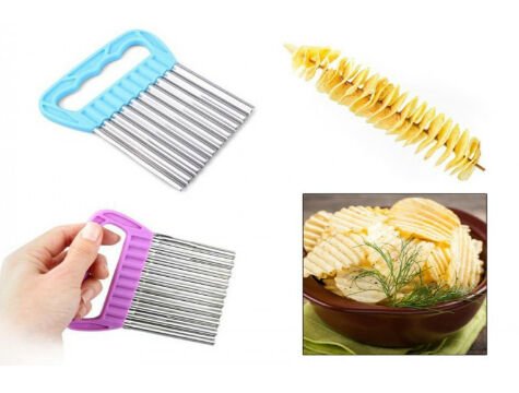 Chips Chopper Şekilli Sebze ve Meyve Dilimleyici (4944)