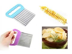 Chips Chopper Şekilli Sebze ve Meyve Dilimleyici (4944)