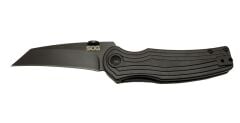 Sog Pinkerton 0689 BK Siyah Kamp Çakı 18cm - Yarı Otomatik, Kutulu