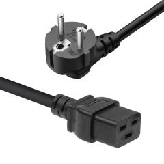DİKDÖRTGEN GİRİŞLİ 1.8 METRE C19 POWER KABLO (4944)