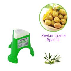 Kolay Zeytin Dilme Çizme Aparatı Pratik Kolay Zeytin Çizici Alet (4944)