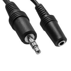 3.5 MM STEREO ERKEK/DİŞİ 1.5 METRE KULAKLIK UZATMA KABLO (4944)