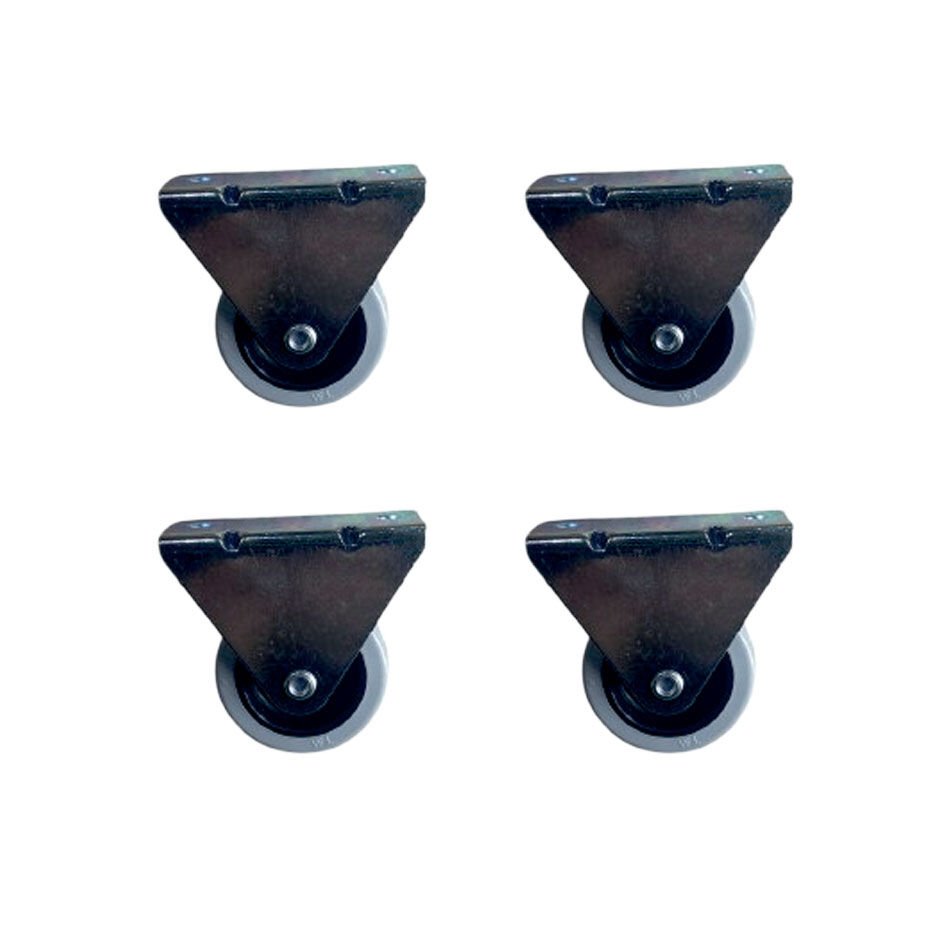 Furç Sabit Teker - 20x50 - Gri HKS180 - 4 Adet