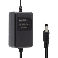 12 VOLT - 2 AMPER 5.5*2.1 UÇLU YERLİ ÜRETİM PLASTİK KASA MASAÜSTÜ ADAPTÖR (4944)